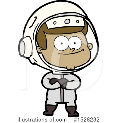 Royalty-Free (RF) Astronaut Clipart Illustration by lineartestpilot - Stock Sample #1528232
