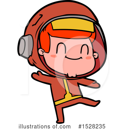 Royalty-Free (RF) Astronaut Clipart Illustration by lineartestpilot - Stock Sample #1528235