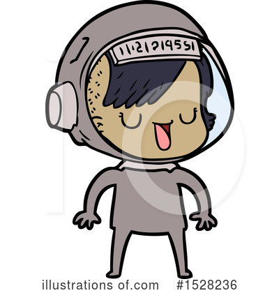 Royalty-Free (RF) Astronaut Clipart Illustration by lineartestpilot - Stock Sample #1528236