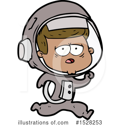 Royalty-Free (RF) Astronaut Clipart Illustration by lineartestpilot - Stock Sample #1528253