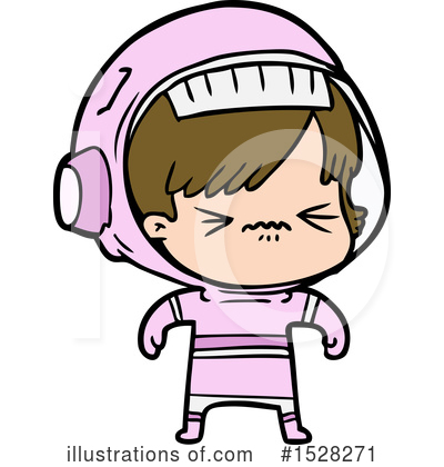 Royalty-Free (RF) Astronaut Clipart Illustration by lineartestpilot - Stock Sample #1528271