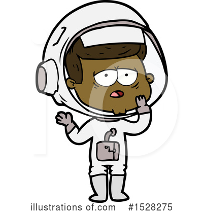 Royalty-Free (RF) Astronaut Clipart Illustration by lineartestpilot - Stock Sample #1528275