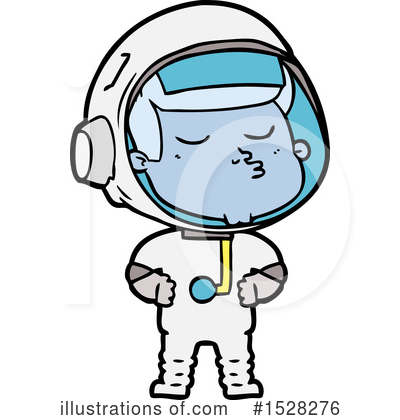 Royalty-Free (RF) Astronaut Clipart Illustration by lineartestpilot - Stock Sample #1528276