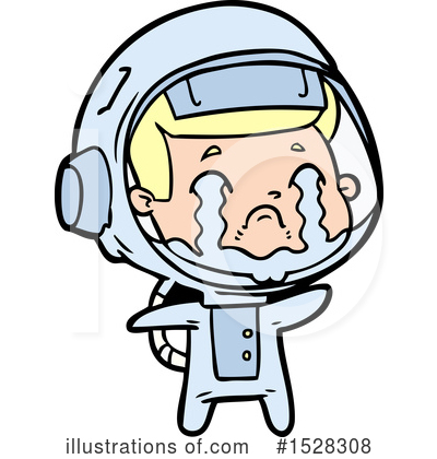 Royalty-Free (RF) Astronaut Clipart Illustration by lineartestpilot - Stock Sample #1528308