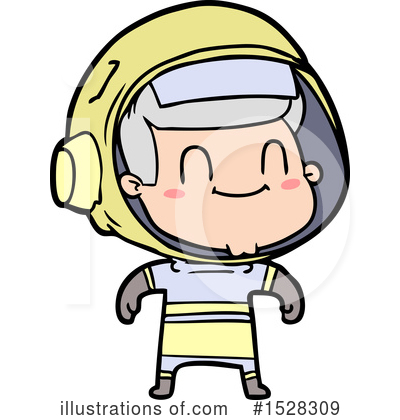Royalty-Free (RF) Astronaut Clipart Illustration by lineartestpilot - Stock Sample #1528309