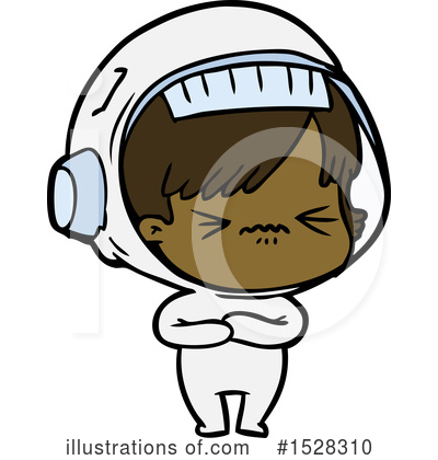 Royalty-Free (RF) Astronaut Clipart Illustration by lineartestpilot - Stock Sample #1528310