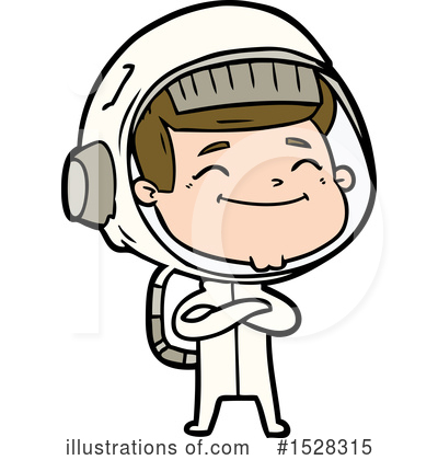 Royalty-Free (RF) Astronaut Clipart Illustration by lineartestpilot - Stock Sample #1528315
