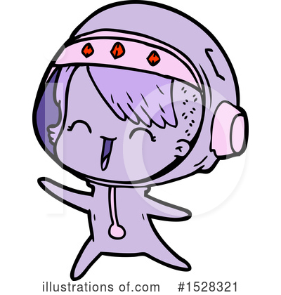 Royalty-Free (RF) Astronaut Clipart Illustration by lineartestpilot - Stock Sample #1528321