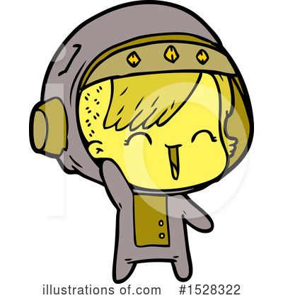 Royalty-Free (RF) Astronaut Clipart Illustration by lineartestpilot - Stock Sample #1528322