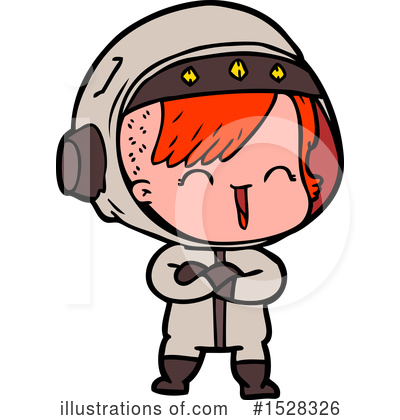 Royalty-Free (RF) Astronaut Clipart Illustration by lineartestpilot - Stock Sample #1528326