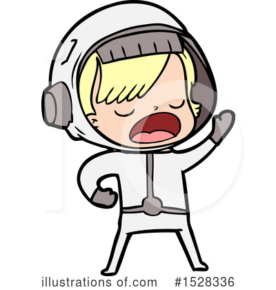 Royalty-Free (RF) Astronaut Clipart Illustration by lineartestpilot - Stock Sample #1528336