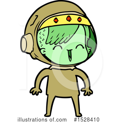 Royalty-Free (RF) Astronaut Clipart Illustration by lineartestpilot - Stock Sample #1528410