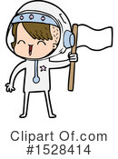 Astronaut Clipart #1528414 by lineartestpilot