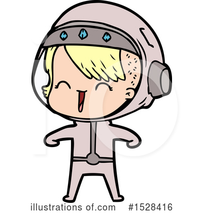 Royalty-Free (RF) Astronaut Clipart Illustration by lineartestpilot - Stock Sample #1528416