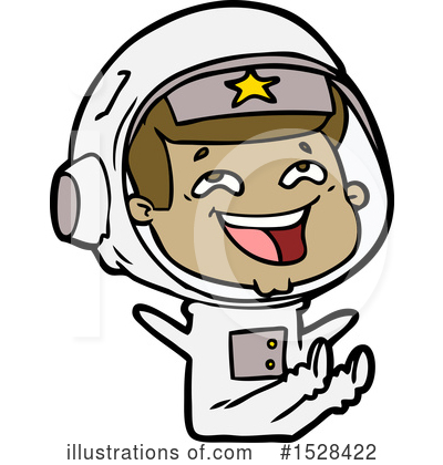 Royalty-Free (RF) Astronaut Clipart Illustration by lineartestpilot - Stock Sample #1528422