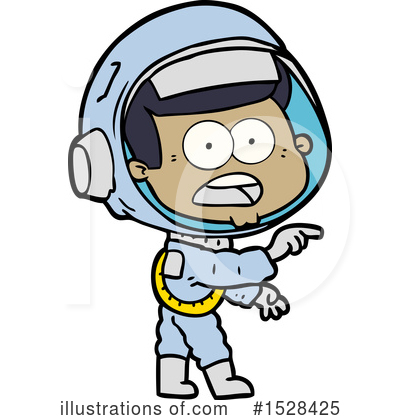 Royalty-Free (RF) Astronaut Clipart Illustration by lineartestpilot - Stock Sample #1528425