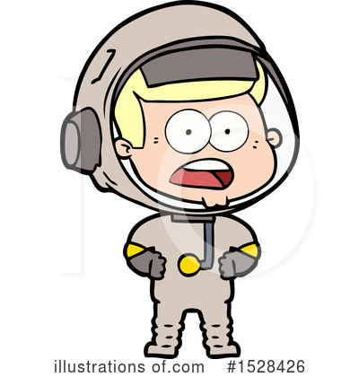 Royalty-Free (RF) Astronaut Clipart Illustration by lineartestpilot - Stock Sample #1528426