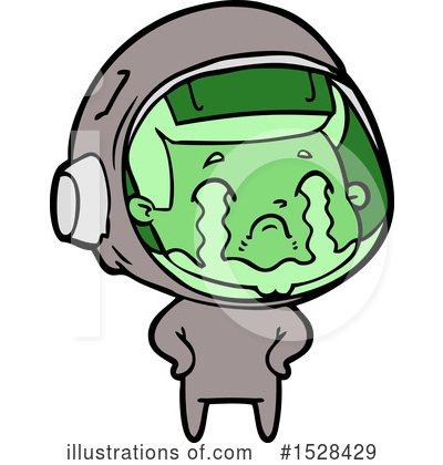 Royalty-Free (RF) Astronaut Clipart Illustration by lineartestpilot - Stock Sample #1528429