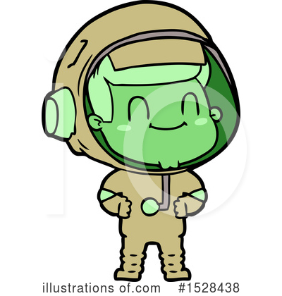 Royalty-Free (RF) Astronaut Clipart Illustration by lineartestpilot - Stock Sample #1528438