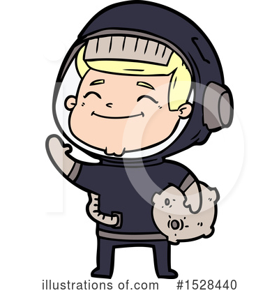 Royalty-Free (RF) Astronaut Clipart Illustration by lineartestpilot - Stock Sample #1528440