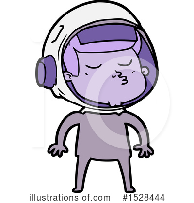 Royalty-Free (RF) Astronaut Clipart Illustration by lineartestpilot - Stock Sample #1528444