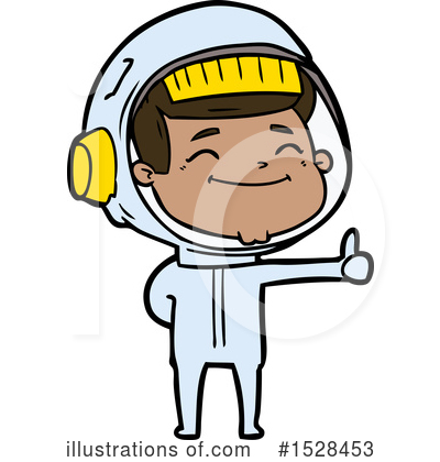 Royalty-Free (RF) Astronaut Clipart Illustration by lineartestpilot - Stock Sample #1528453