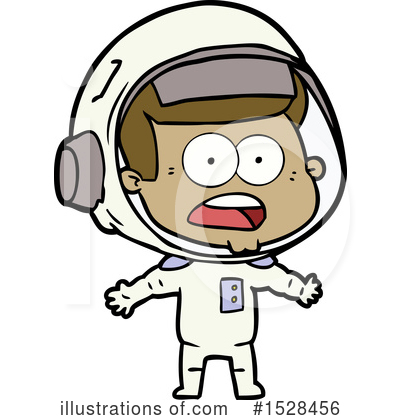 Royalty-Free (RF) Astronaut Clipart Illustration by lineartestpilot - Stock Sample #1528456