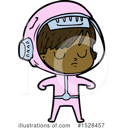 Royalty-Free (RF) Astronaut Clipart Illustration by lineartestpilot - Stock Sample #1528457