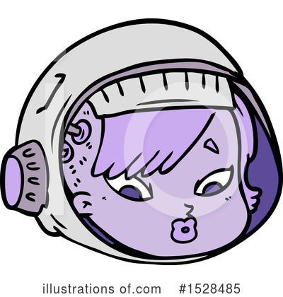 Royalty-Free (RF) Astronaut Clipart Illustration by lineartestpilot - Stock Sample #1528485