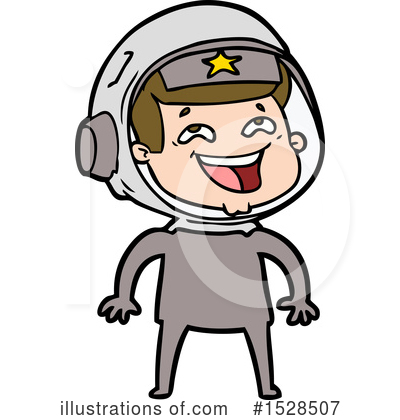 Royalty-Free (RF) Astronaut Clipart Illustration by lineartestpilot - Stock Sample #1528507
