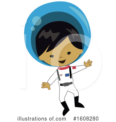Astronaut Clipart #1608280 by peachidesigns