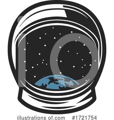 Royalty-Free (RF) Astronaut Clipart Illustration by Vector Tradition SM - Stock Sample #1721754