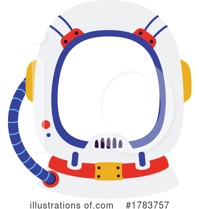 Space Helmet Clipart #1783757 by Vector Tradition SM