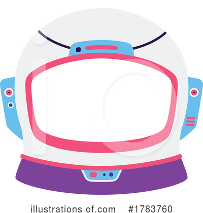 Space Helmet Clipart #1783760 by Vector Tradition SM