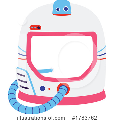 Space Helmet Clipart #1783762 by Vector Tradition SM
