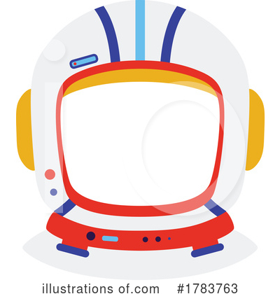 Space Helmet Clipart #1783763 by Vector Tradition SM