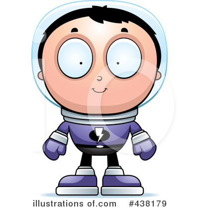Royalty-Free (RF) Astronaut Clipart Illustration by Cory Thoman - Stock Sample #438179
