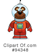 Astronaut Clipart #94348 by Cory Thoman