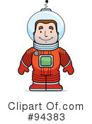 Astronaut Clipart #94383 by Cory Thoman
