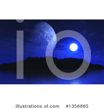 Royalty-Free (RF) Astronomy Clipart Illustration by KJ Pargeter - Stock Sample #1356865
