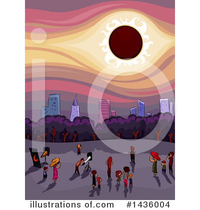 Solar Eclipse Clipart #1436004 by BNP Design Studio