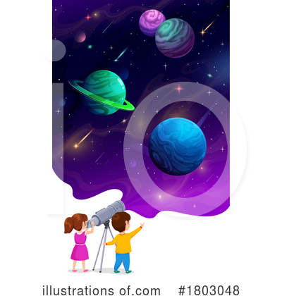 Telescope Clipart #1803048 by Vector Tradition SM