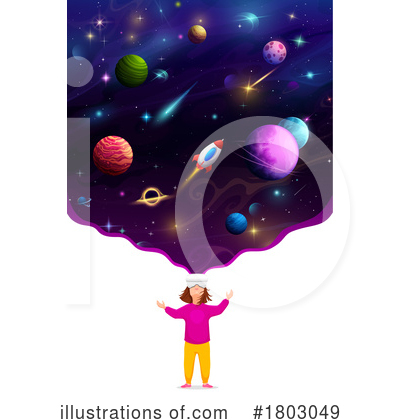 Royalty-Free (RF) Astronomy Clipart Illustration by Vector Tradition SM - Stock Sample #1803049