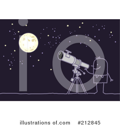 Royalty-Free (RF) Astronomy Clipart Illustration by NL shop - Stock Sample #212845