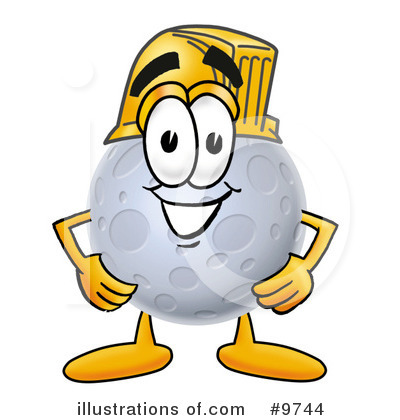Hard Hat Clipart #9744 by Mascot Junction