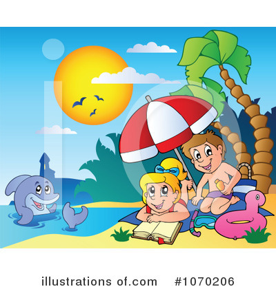 At The Beach Clipart #1070206 by visekart