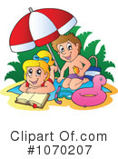 At The Beach Clipart #1070207 by visekart