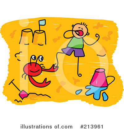 Royalty-Free (RF) At The Beach Clipart Illustration by Prawny - Stock Sample #213961