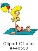 At The Beach Clipart #440539 by toonaday