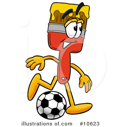 Royalty-Free (RF) Athlete Clipart Illustration by Mascot Junction - Stock Sample #10623